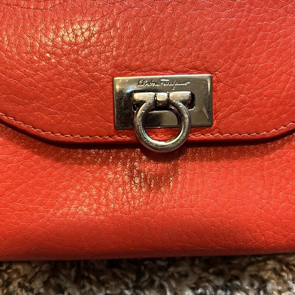 Gorgeous Red Salvatore Ferragamo Wallet - Picture 2 of 11